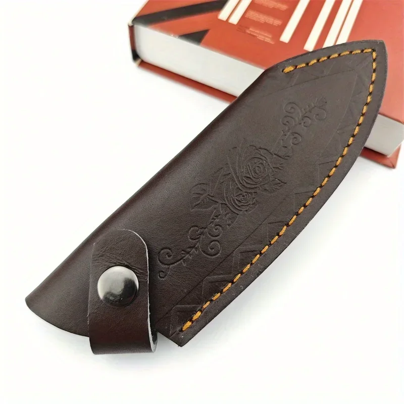 Vintage Collectible Knife - Étui en cuir de mouton à