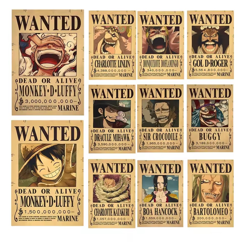 Vintage And Collectible Toys - Affiches de recherche de récompenses One