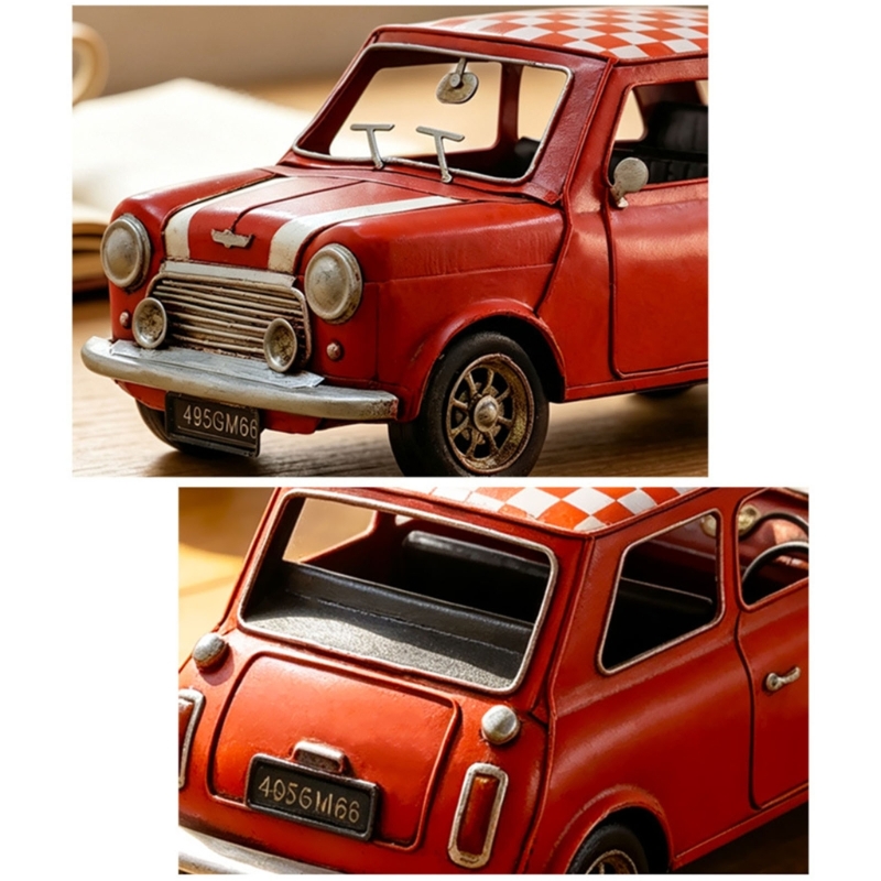 Vintage Collectible Christmas Ornaments - Modèle voiture antique vintage en Bronze,