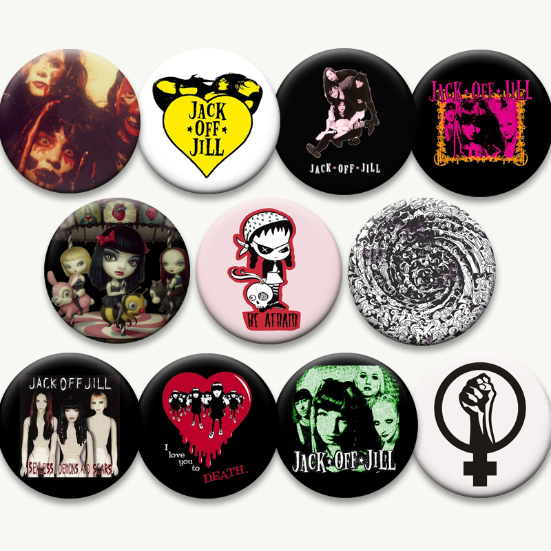 Vintage Collectible Buttons - Broche faite à la main pour