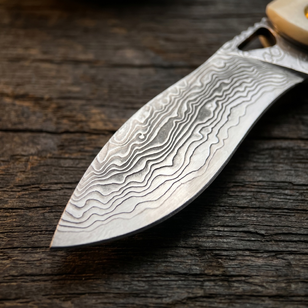 Couteau pliant vintage en acie - Vintage Collectible Knife avis et prix