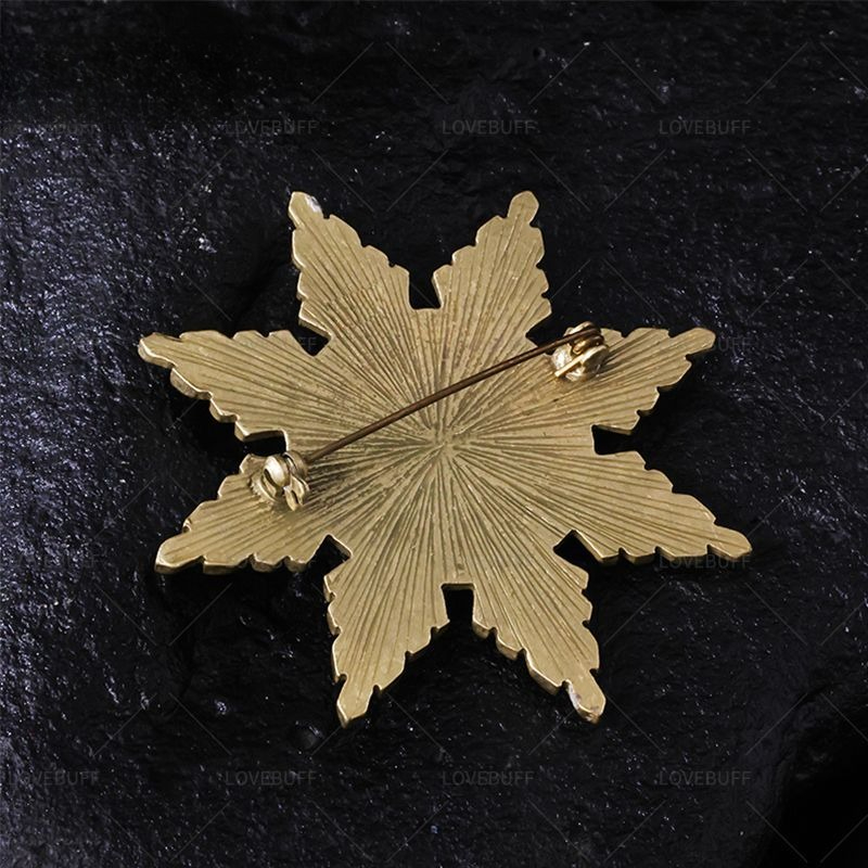 Broche en forme d'étoile dorée - Vintage Collectible Clothing avis et prix