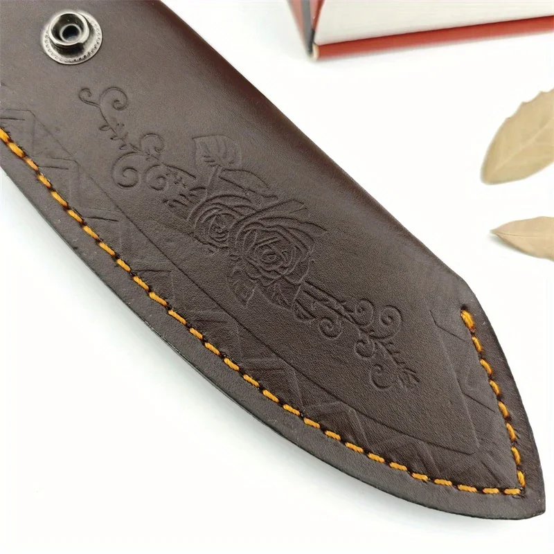 Étui en cuir de mouton à motif - Vintage Collectible Knife avis et prix