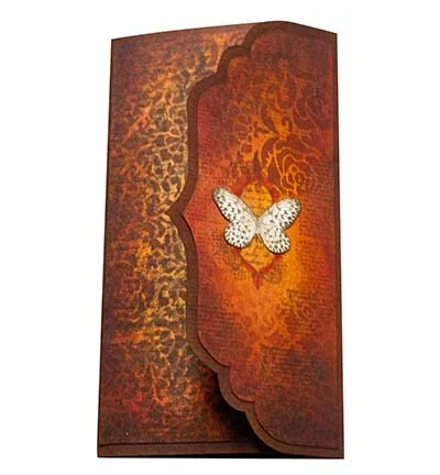 Vintage papillon Grunge Collec - Collectible Vintage Greeting Cards avis et prix