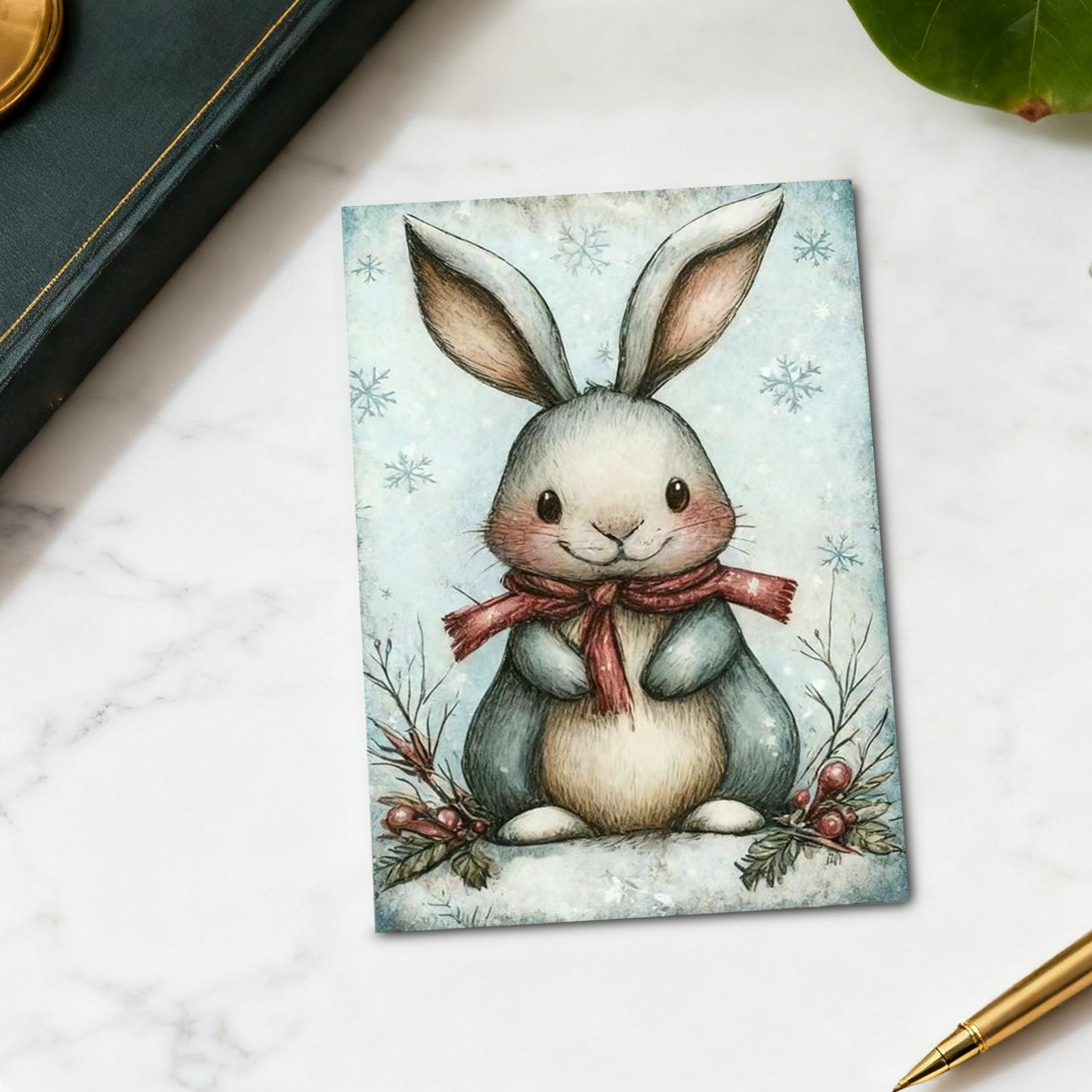Cartes de noël 20 pièces à col - Collectible Vintage Greeting Cards avis et prix