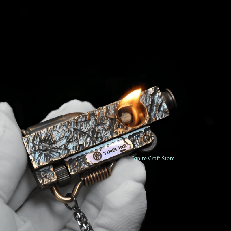 Briquet vintage sculpté à la m - Vintage Collectible Lighters avis et prix