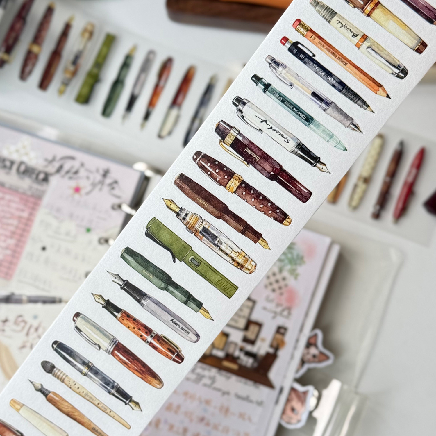 Ruban adhésif décoratif en pap - Vintage Collectible Pens avis et prix