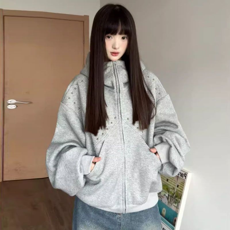 Sweat-shirt à capuche zippé Y2 - Vintage Zip Hoodie avis et prix