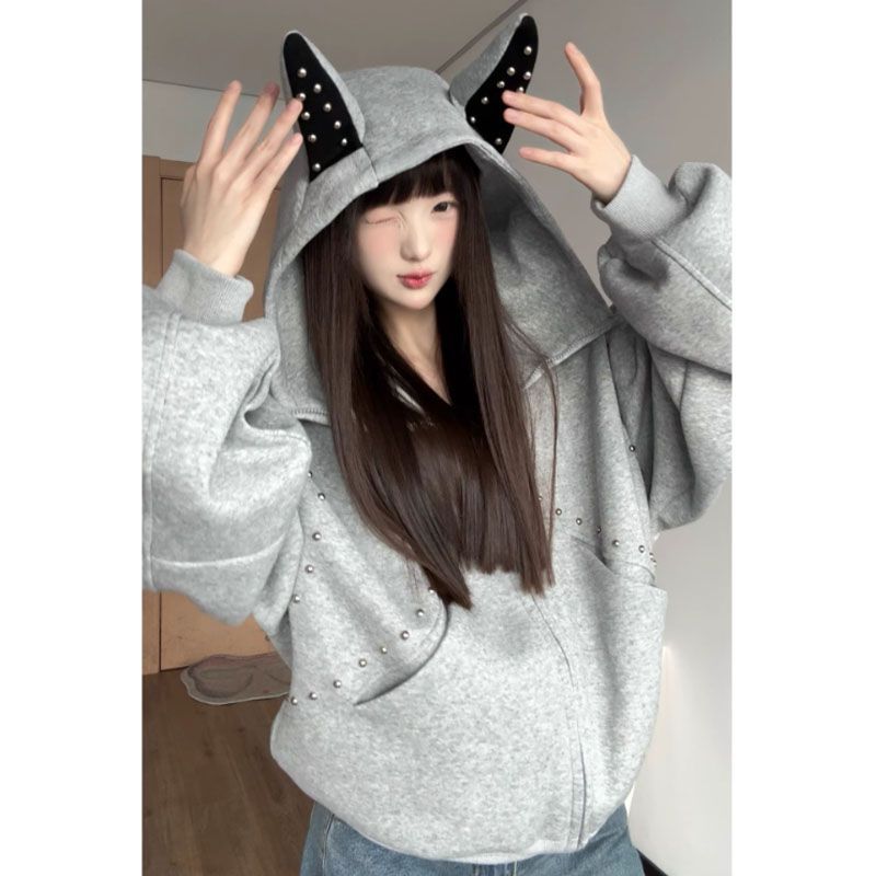 Sweat-shirt à capuche zippé Y2 - Vintage Zip Hoodie avis et prix