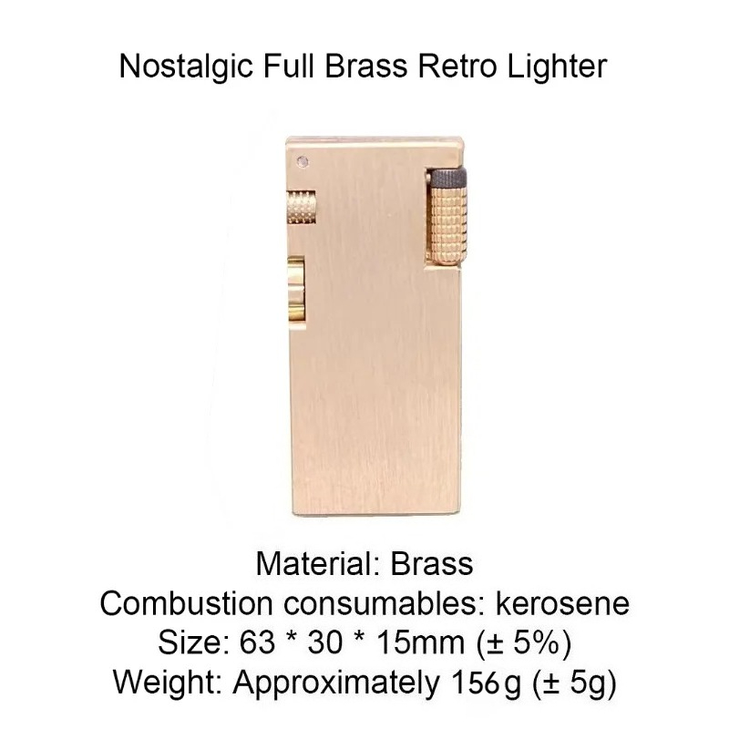 Briquet à maquette en laiton f - Vintage Collectible Lighters avis et prix