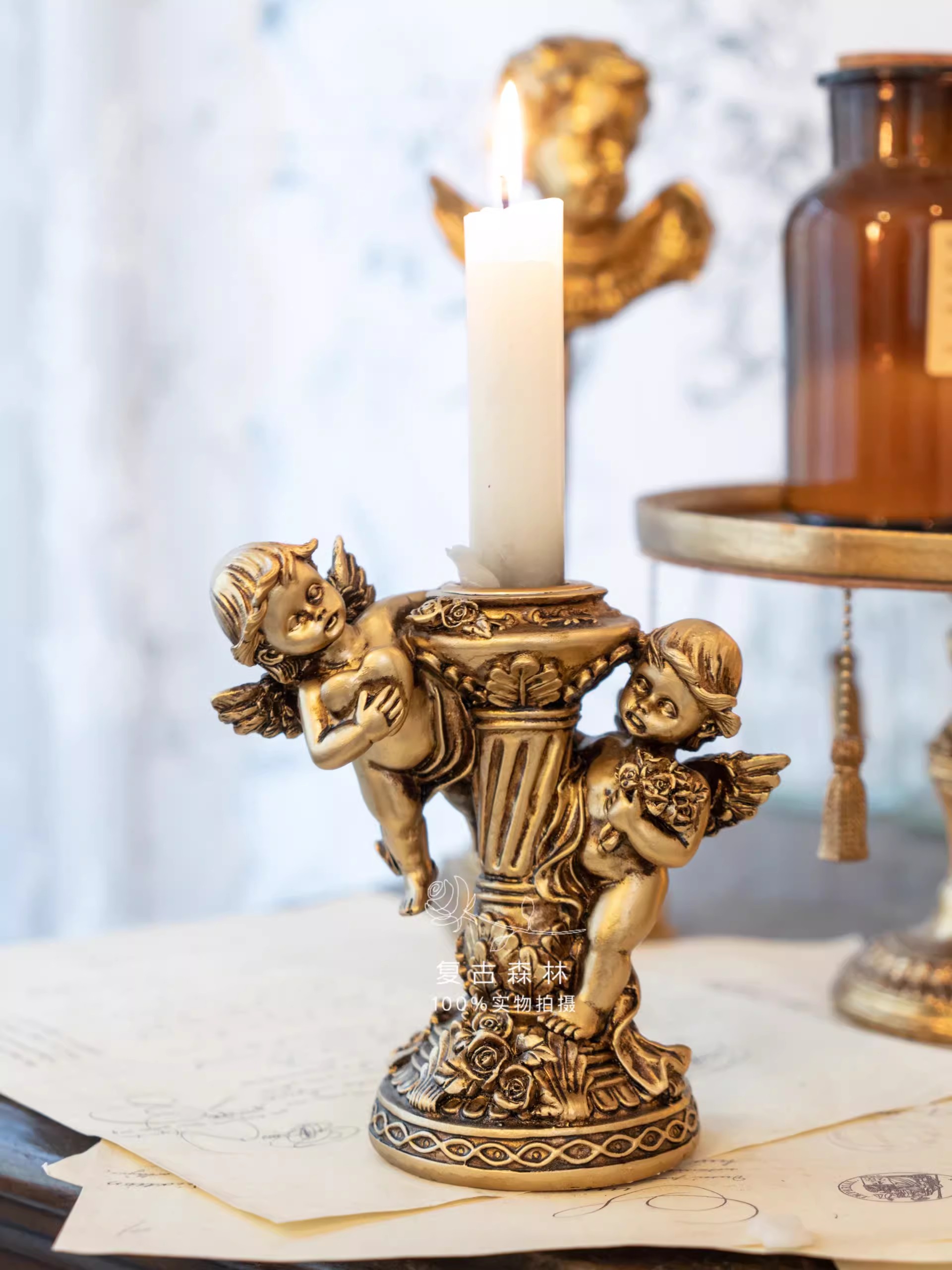 Sculpture de chandelier antiqu - Collectible Vintage Matches avis et prix