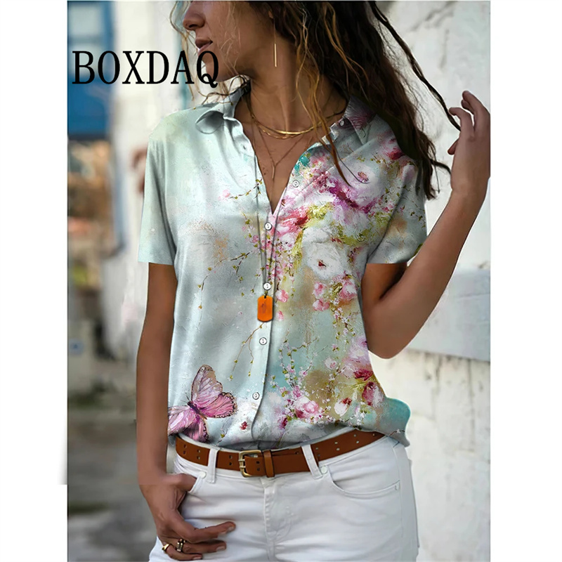 Chemise à imprimé floral vinta - Vintage Collectible Buttons avis et prix