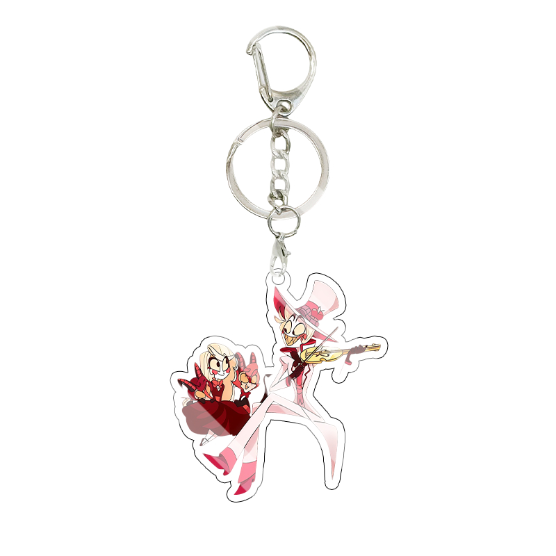 Porte-clés en acrylique Hazbin - Vintage Items avis et prix